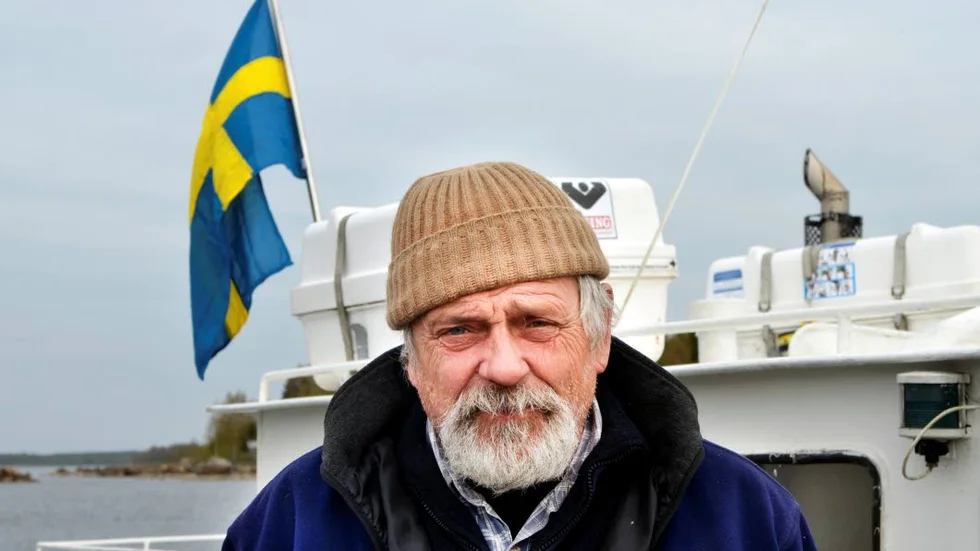 AVLIDIT. Staffan Svanberg har avlidit. Bilden kommer från ett reportage från 2014. "Svanberg vill visa människor skärgården och naturen och därmed hoppas han att människor ska bli allt mer rädda om naturen och mer intresserade."