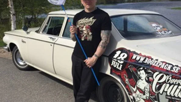 Arrangör. David Uusitalo är nöjd med årets myggjakt trots sämre tillgång på myggor i sommar.
