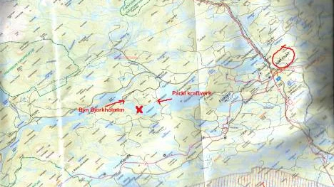40-åringen försvann i vattnet vid Björkholmen.