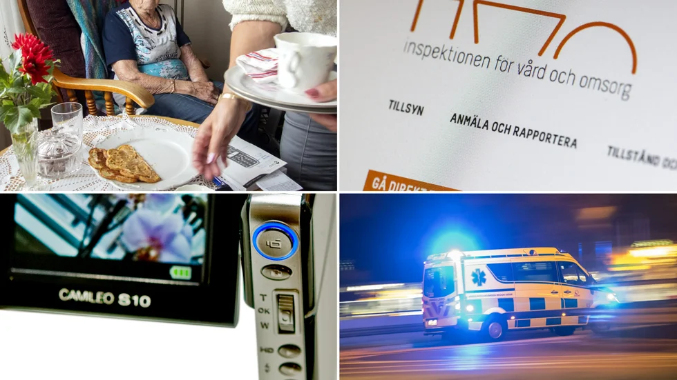 Personalen missade att brukaren drabbats av en stroke. Förloppet fångades på film av hemtjänstens kamera där symptomen synts tydligt. Händelsen har nu anmälts till Ivo. 
