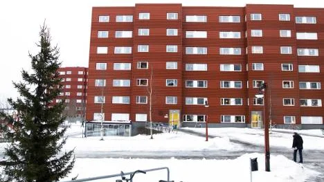 Legionellabakterier finns kvar i kvarteret Hägern.Foto: BENGT-ÅKE PERSSON
