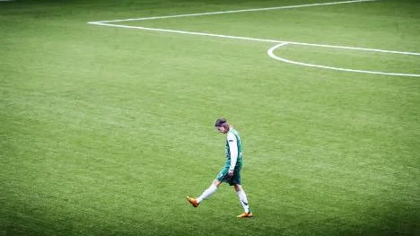 Johan Isaksson och hans lagkompisar blev utspelade av Falun i sista matchen. Det innebär att Boden slutar sist i tabellen