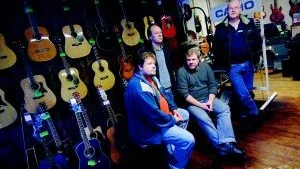 Musikåret är uppbokat. De hade en vision om att erbjuda Västerviksborna bra live-musik även på vintern. Det började med en hyllning till Cornelis Vreeswijk och nu har Tony Lindgren, Lasse Strömqvist, Pierre Andersson, Christer Milton och Mats Molin (som inte ville vara med på bild) ordnat spelningar till hela året.