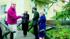 Unos park. Mer ljud av porlande vatten liksom i Unos park, ville Olov Schultz, Eva Sjölin, Torbjörn Einersson  och Barbro Friberg, propagera för.