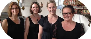 Julkonsert med fyra damer