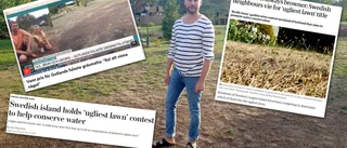 Marcus fula gräsmatta blev en världsnyhet • Regionens kampanj nådde oanade höjder • ”Ger oss självförtroende”