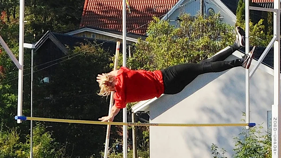Axel Nilsson tog guld i stavhopp.