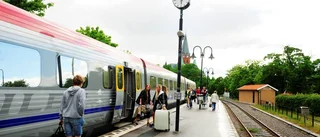 Resandet ökar på Tjustbanan