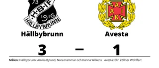 Seger för Hällbybrunn mot Avesta