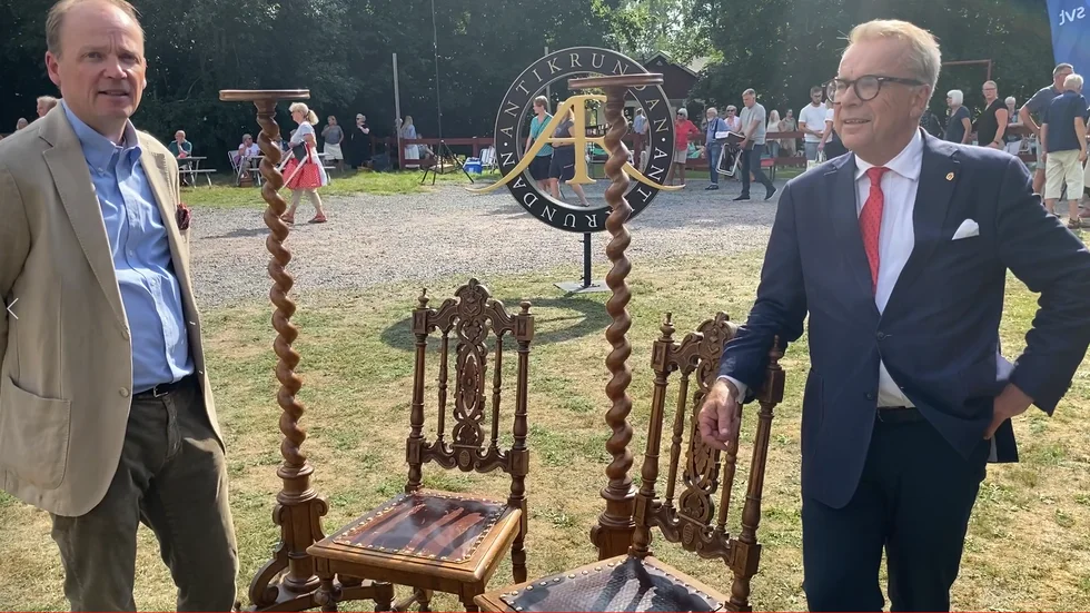 Antikrundan spelade in två program i Virserum i slutet av augusti förra året.