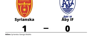 George Abdalla avgjorde när Syrianska sänkte Åby IF