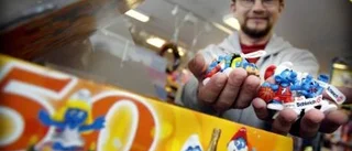 Lego och smurfar säljer fortfarande bra