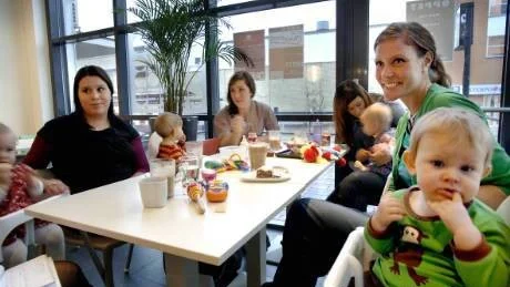 Hilda Wiström, Ebba Ottosson Nylén, Nora Kristiansson och Anton Dacke har träffats regelbundet sedan de var nyfödda.