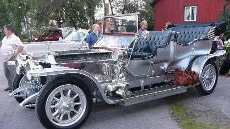 Jim Blacks Rolls-Royce är oerhört bra renoverad.