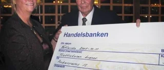 Ankarsrums IS fick 30000 i gåva