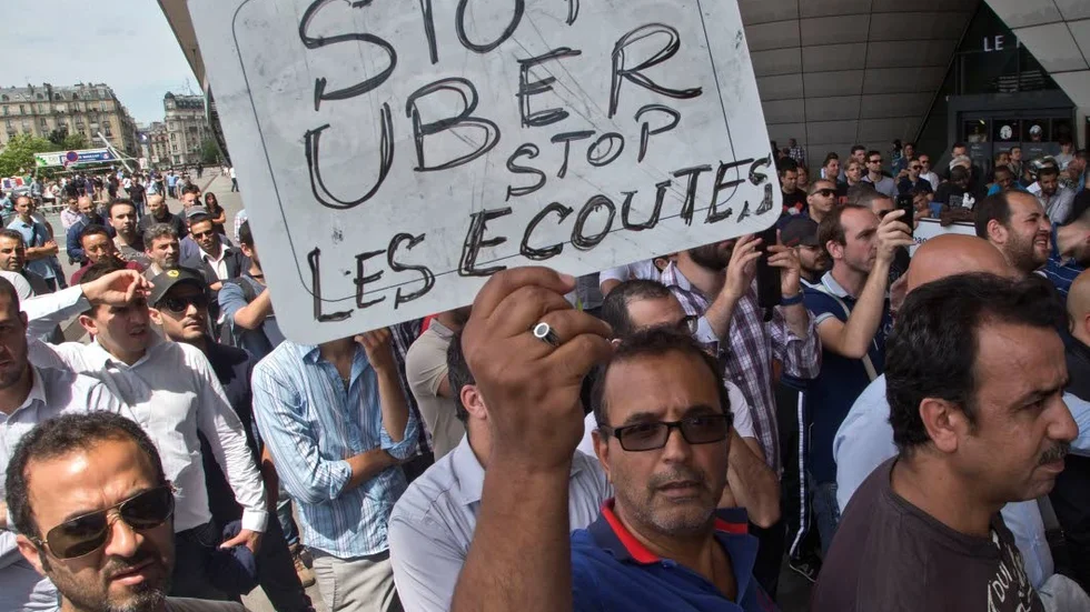 Innovation. Taxitjänsten Uber är bara en av många innovativa affärsidéer som regeringen önskar att stoppa.