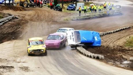 Semesterracet i Vimmerby. Bilden är från fjolårets kval för damer. Foto: Privat