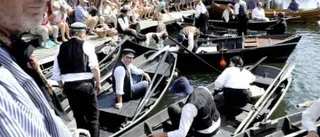 Full fart på hantverksmarknad