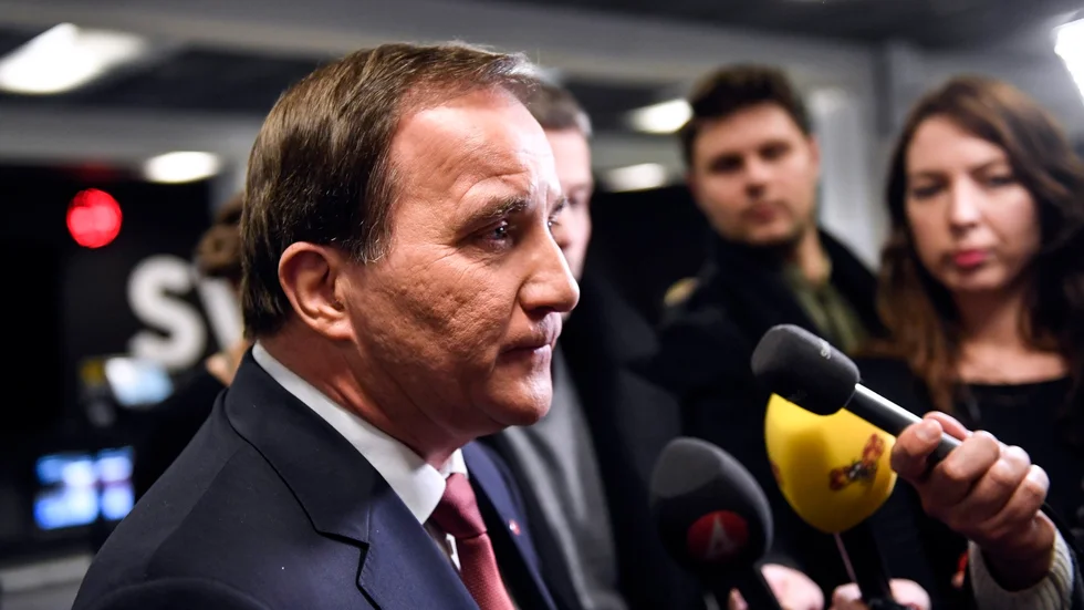 Stefan Löfvens bakgrund ger honom en trovärdighet på industrigolv och byggen som tidigare S-ledare höll på att tappa bort. Foto: Maja Suslin/TT