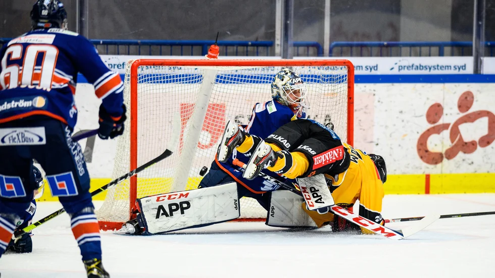 Isac Brännström avgjorde för Luleå Hockey.