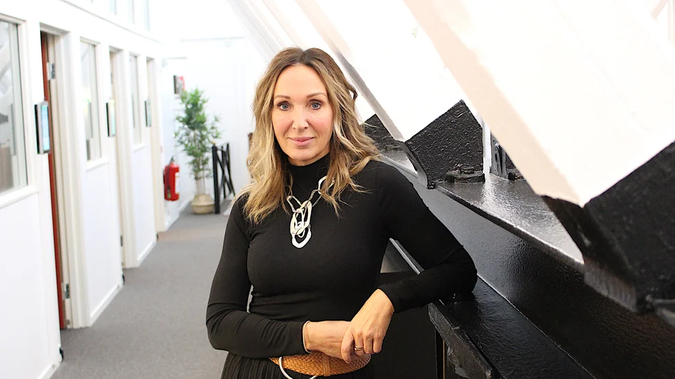 Carin Torngren är en av två platschefer på PrimeQ i Västervik. 