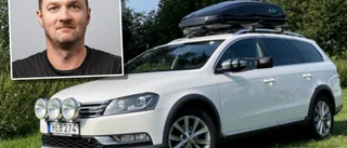 Barnfamiljens låsta bil stulen från carporten - pappan berättar: ”Overklig och skrämmande känsla att just vi drabbades”