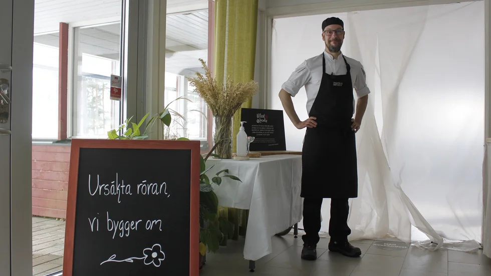 "Konceptet är naturen, som också är hotellets profil, men nu tar vi det ett steg längre", säger Jacob Andersson.