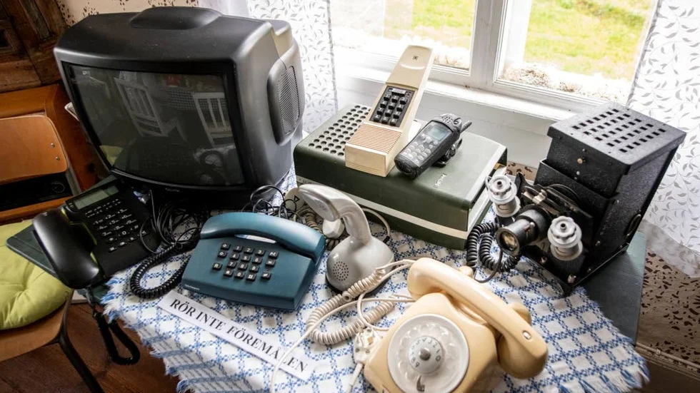 I museet vid Käxelvik finns även "moderna" föremål.