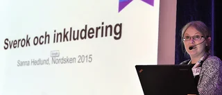 Sanna höll föredrag om inkludering på Nordsken