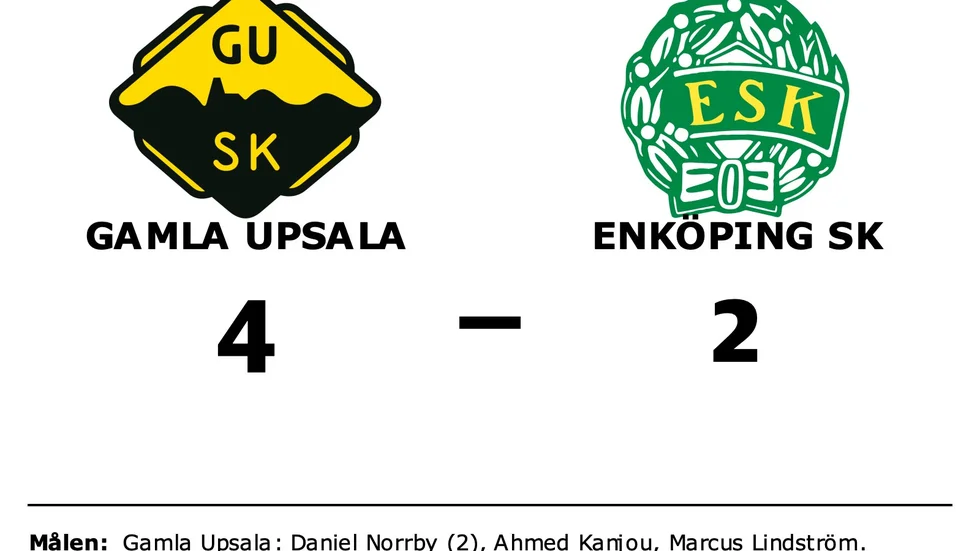 Gamla Upsala SK vann mot Enköpings SK FK