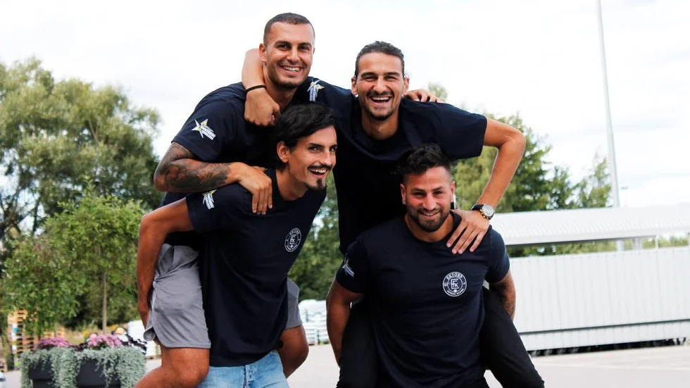 Paul Chamoun, Edin Sinanovic, Haris Sijaric och Ignatius Malki är taggade på säsongen.