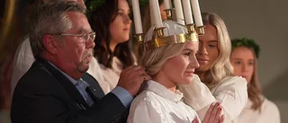 Ida har krönts till Finspångs lucia