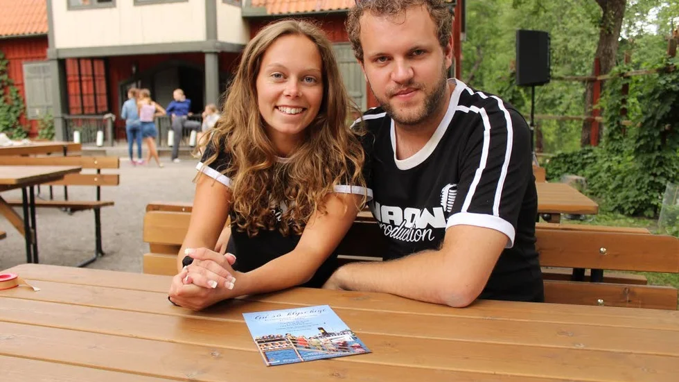 Samboparet Clara Turdén och Marcus Fyrberg.
