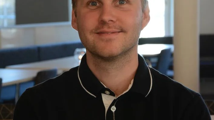 Jonathan Klittmark, marknadsansvarig på Visualiseringscenter C.