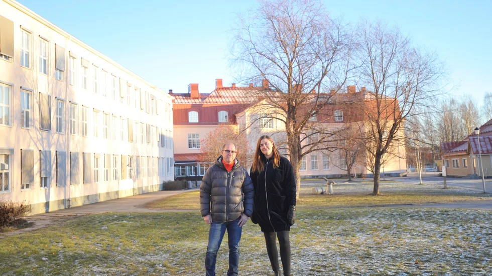 Thomas Lindgren och Agnes Lundmark, Kulturföreningen Mullberget, är två av aktörerna som ska göra Skellefteå Musikaliska verklighet. 