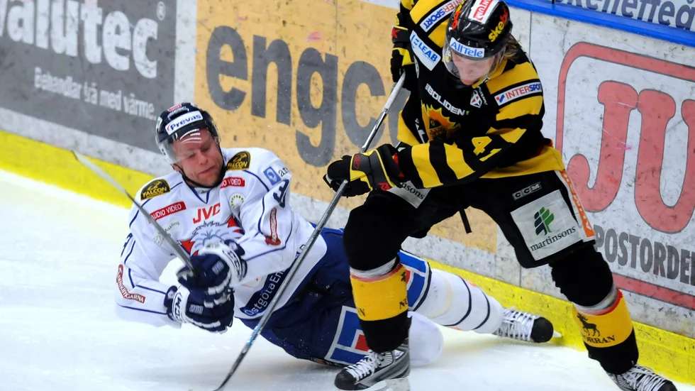 Mathias Månsson spelade i Skellefteå AIK 2008-2009. 