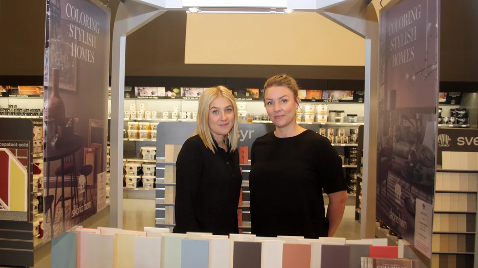 Hanna Hällgren och Jenny Bohman satsar på hembesök för att kunna ge kunderna rätt råd.