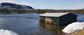 Vattnet i Gautosjö stiger i rask takt 