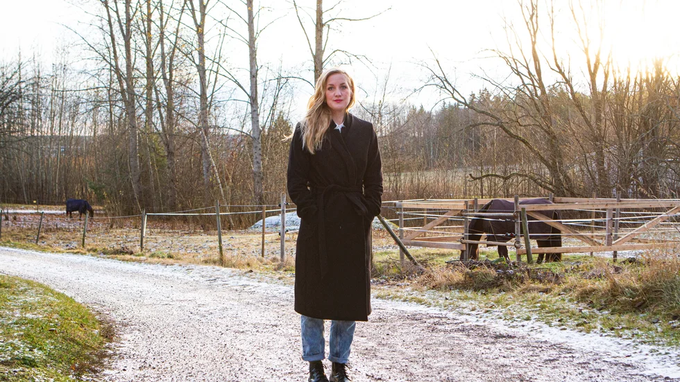 Linda Lindström är koordinator för projektet "Det hållbara arbetsrummet – en hållbar arbetshubb på svensk landsbygd."