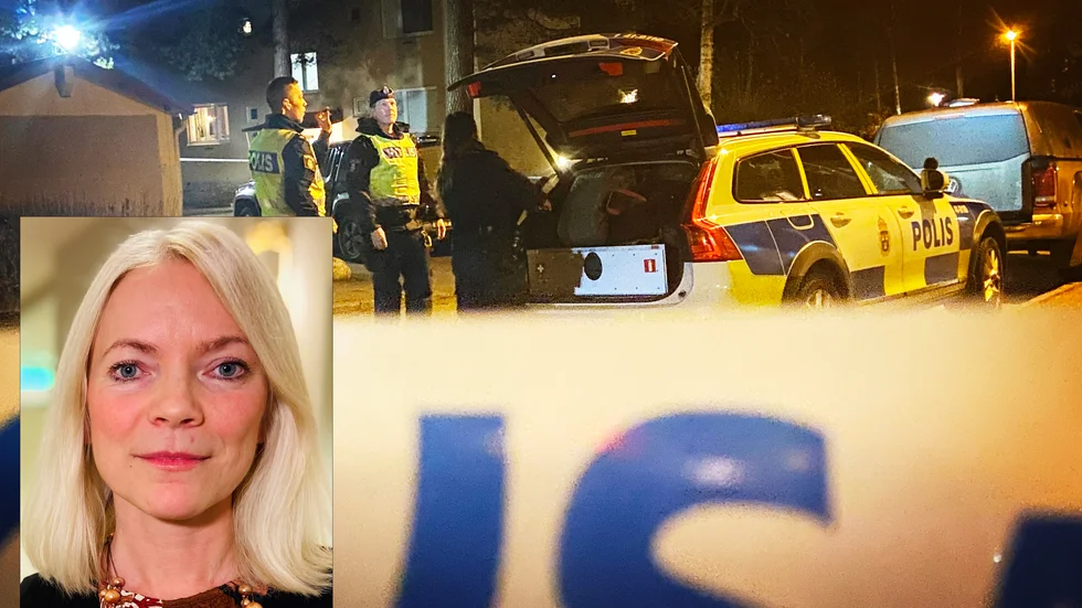 Ytterligare en person har häktats misstänkt för att ha skjutit en 14-årig pojke i Fröslunda. Anna Asklöf är kammaråklagare i fallet. (Montage skjutningen Fröslunda)