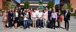 Rysk delegation studerar trähusbyggande i Skellefteå