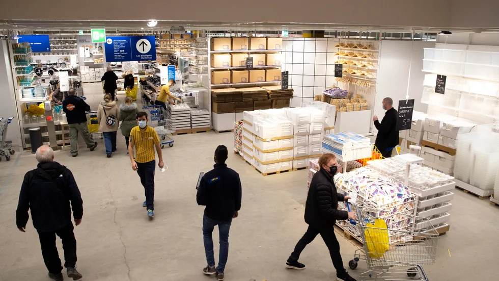Ikea ska slopa plasten. Arkivbild.
