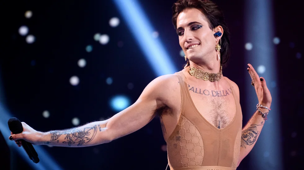 Måneskin ska uppträda på American Music Awards. Arkivbild.