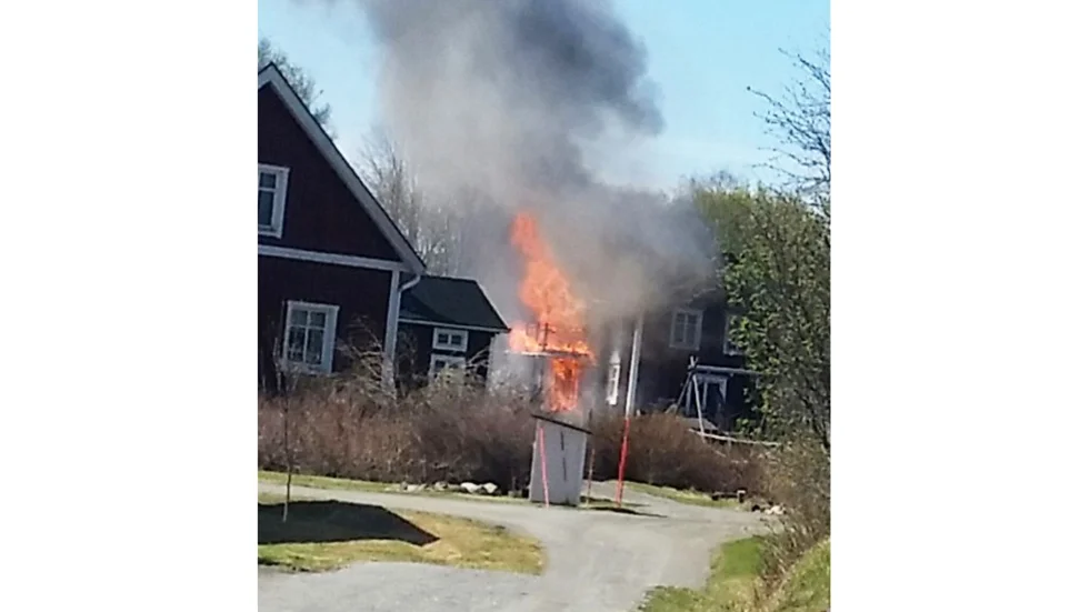 Läsare har reagerat på branden och hört av sig till Norran.
