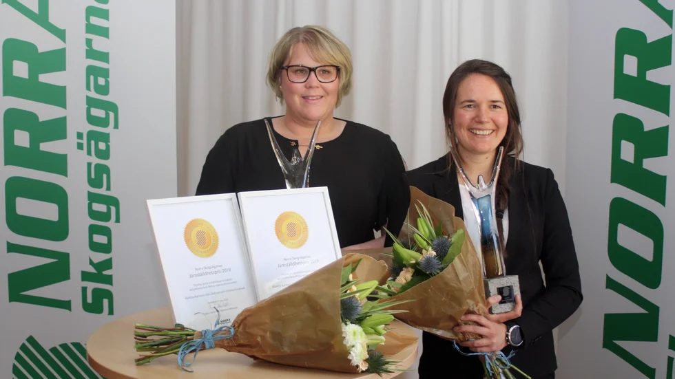 Matilda Karlsson och Elin Olofsson var två av initiativtagarna till metoo-uppropet inom skogsbranschen