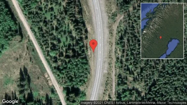 Stopp på E45 på grund av olycka med flera fordon