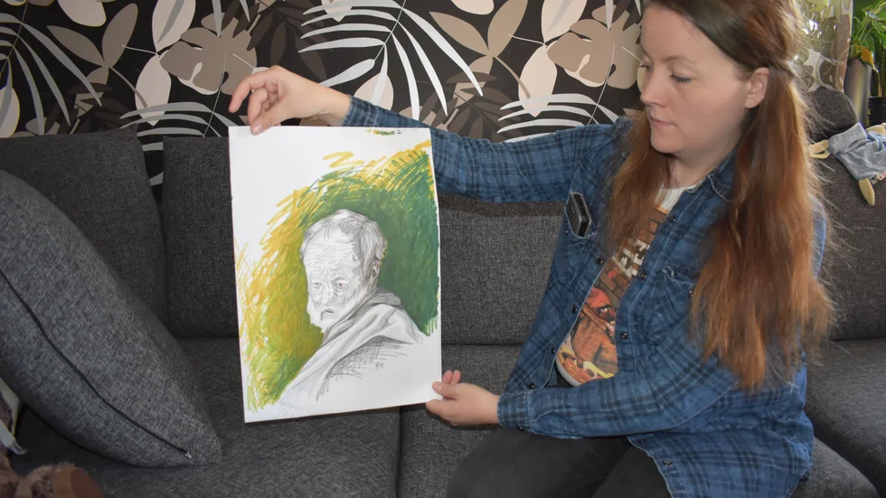 Konstnären Frida Bergkvist ställer ut på Galleri1. 