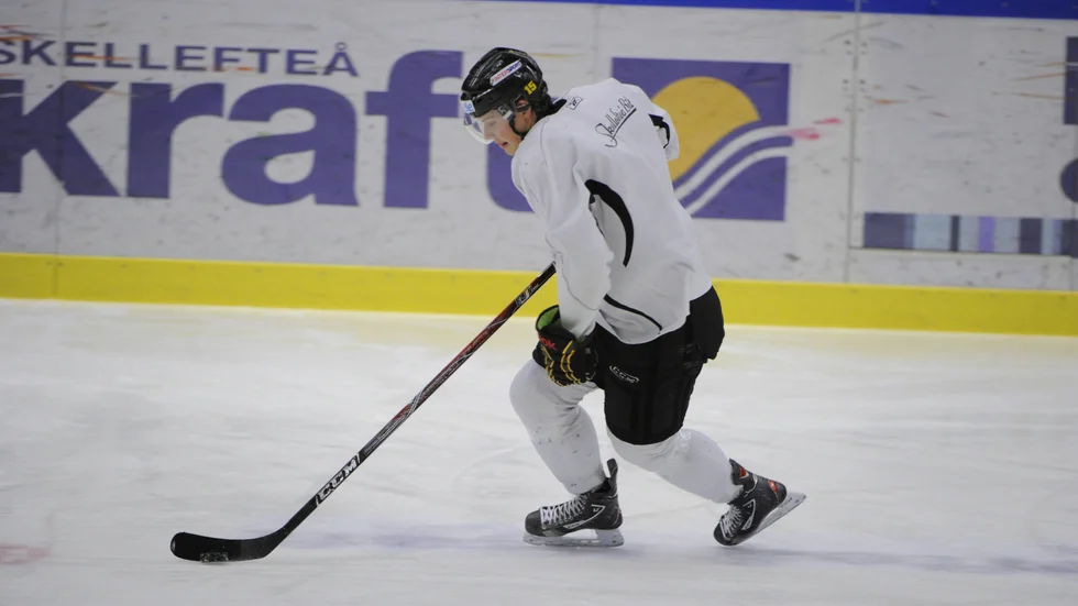 Klar för allsvenskan. Mattias Granlund har skrivit på för Björklöven. Foto: Leif Andersson.
