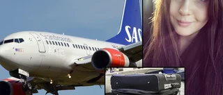 SAS glömde resväskorna – till halva Skellefteplanet