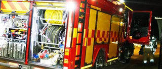 Larm om brand på Bladgatan